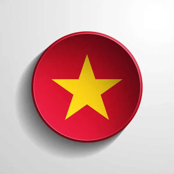 Vietnam 3d runde Taste — Stockfoto