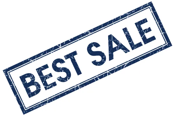 Best sale blue square stamp — Stock Photo, Image