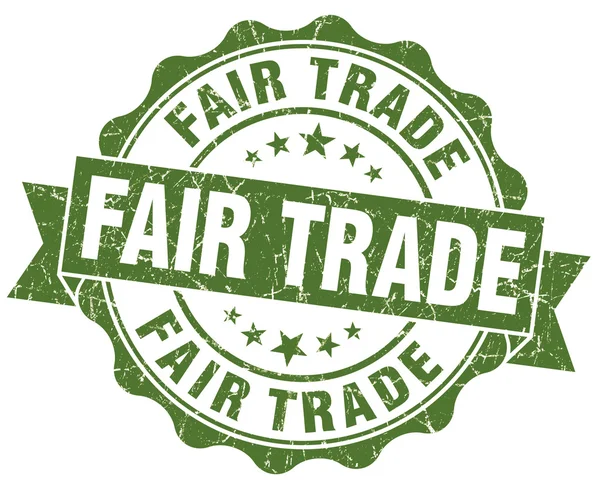 Fair Trade Grunge Stamp — Stock Photo, Image