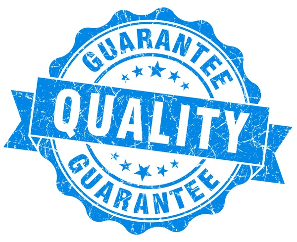 Qualitätsgarantie Grunge-Stempel — Stockfoto