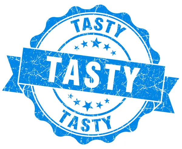 Tasty Grunge Stamp — Stock Photo, Image