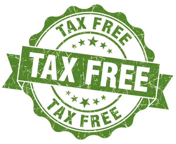 Tax Free Grunge Stamp
