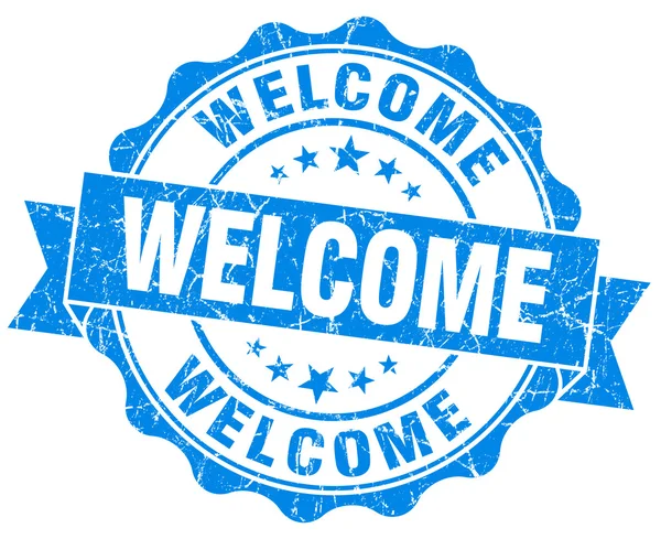 Welcome Grunge Stamp — Stock Photo, Image