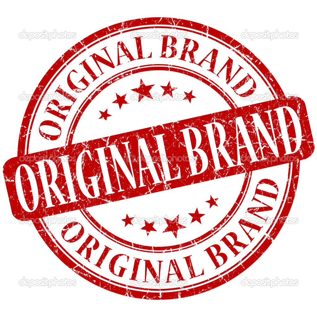 Original brand grunge red round stamp — Stock Photo © Aquir014b 35184159