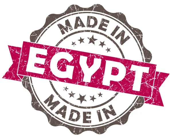 Made in EGYPT pink grunge seal — Stock Photo, Image