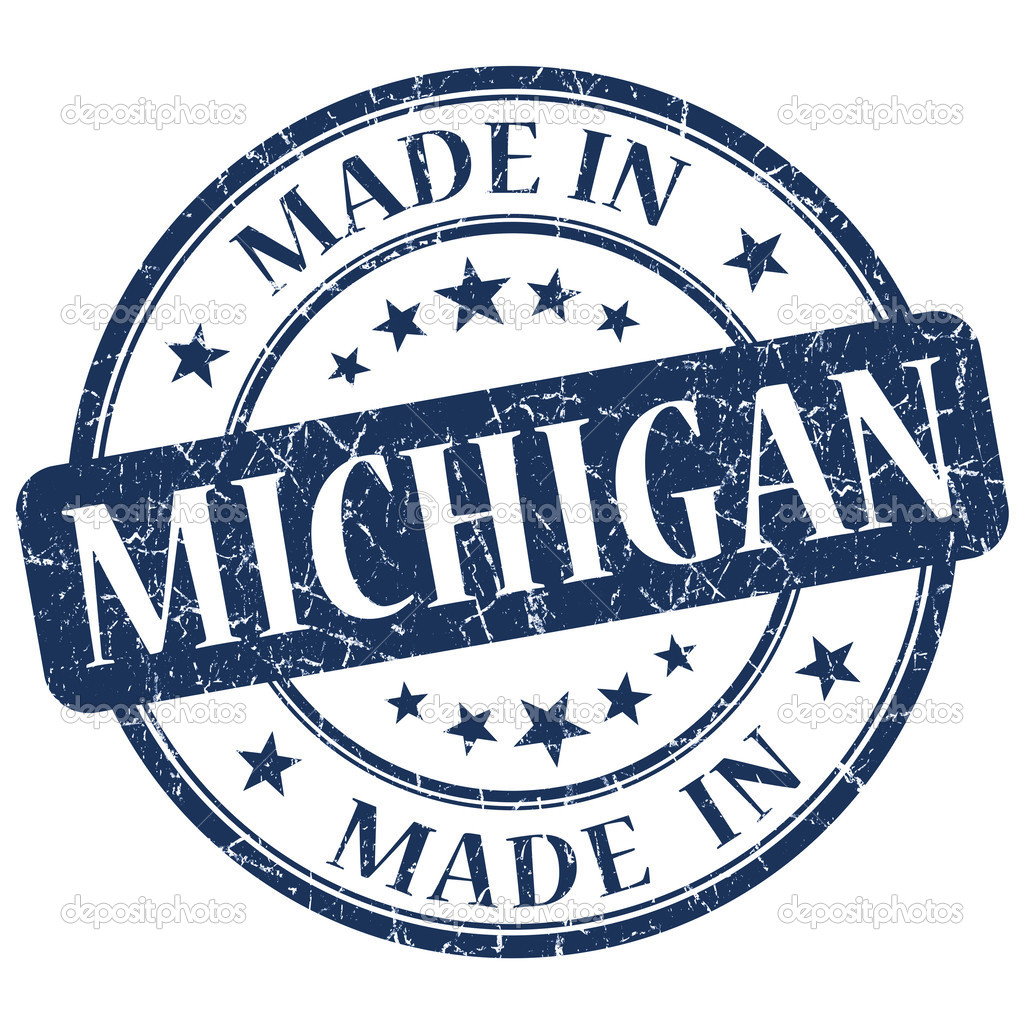 Made In Michigan >> Made In Michigan Blue Round Grunge Isolated Stamp Stock Made In Michigan >> Made In Michigan Blue Round Grunge Isolated Stamp Stock