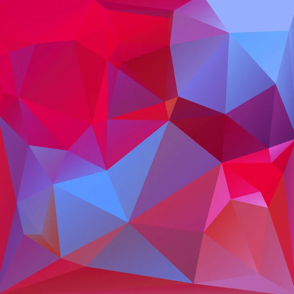 Abstraktes Dreieck geometrisch quadratisch bunt Vektor Hintergrund — Stockvektor