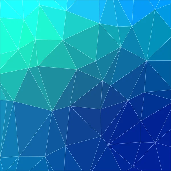 Abstraktes Dreieck geometrisch quadratisch bunt Vektor Hintergrund — Stockvektor