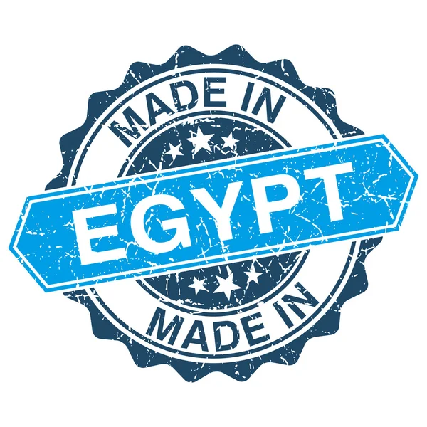 I Egypten vintage stämpel isolerad på vit bakgrund — Stock vektor