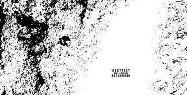 Abstract grunge texture monochrome background vector