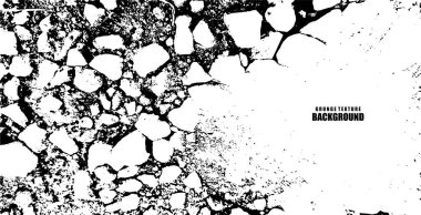 Abstract grunge texture monochrome background vector