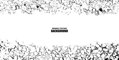 Gravel grunge texture monochrome background vector