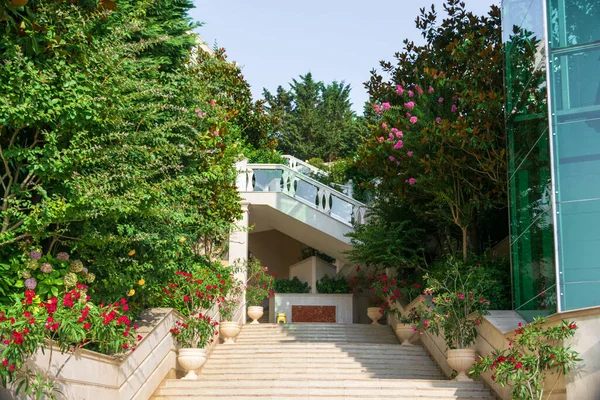 Las Escaleras Hotel Varna Cerca Del Mar Negro Bulgaria — Foto de Stock