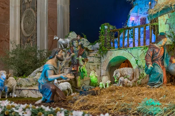 Presepio Noel için St. Peter Katedrali, Vatikan, İtalya