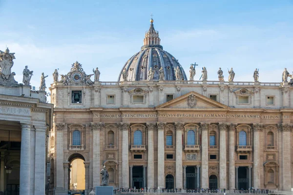 Sint Pietersbasiliek Vaticaan Italië — Stockfoto