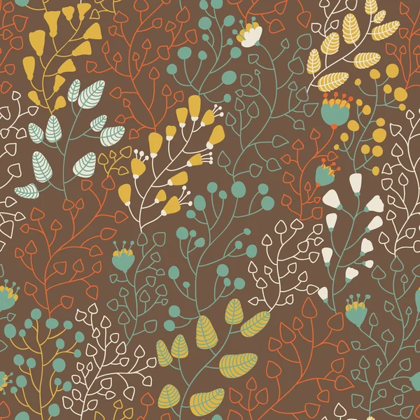Floral seamless pattern for nice modern wallpapers in stylish colors Stock Vector Image by