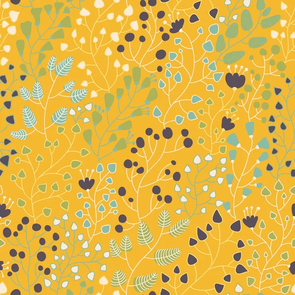 Naadloze bloemmotief voor mooie moderne wallpapers in stijlvolle kleuren — Stockvector