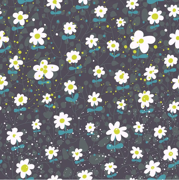 Spring seamless pattern. Light floral background in pastel colors — Stock Vector