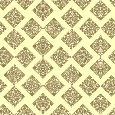 şık vintage seamless modeli. Retro süs. duvar kağıtları, desen dolgularını, web sayfası arka planlar, yüzey dokuları için seamless modeli-ebilmek var olmak kullanılmış.