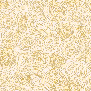 şık çiçekli Dikişsiz desen vektör. Dikişsiz desen duvar kağıdı, desen dolgularını, web sayfası arka planlar, yüzey dokuları için kullanılabilir. çok güzel sorunsuz çiçek arka plan