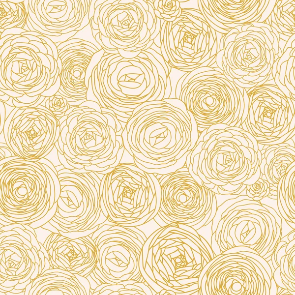 Padrão sem costura floral elegante no vetor. Padrão sem costura pode ser usado para papel de parede, enchimentos padrão, fundos da página web, texturas de superfície. Fundo floral sem costura lindo — Vetor de Stock