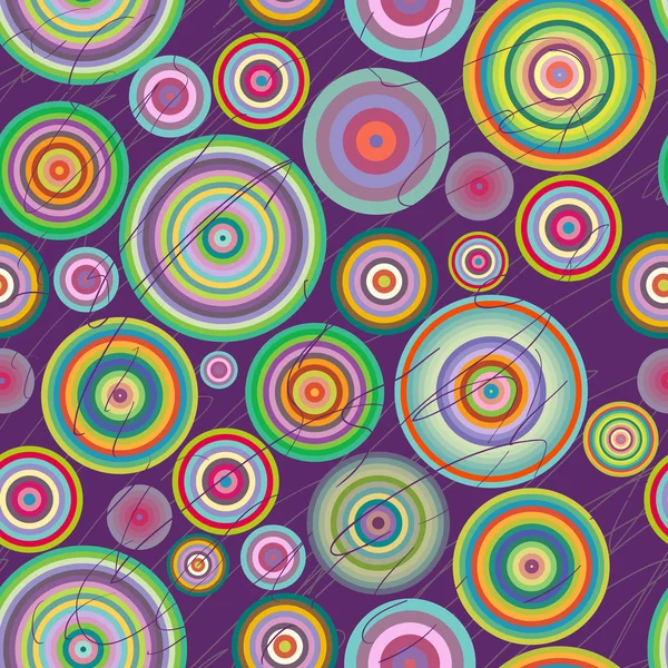 Farbenfrohe nahtlose Muster — Stockvektor
