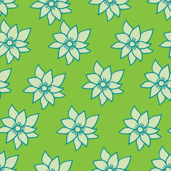 Modern floral seamless pattern — Stock Vector