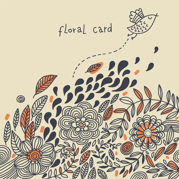 Floral φόντο — Διανυσματικό Αρχείο