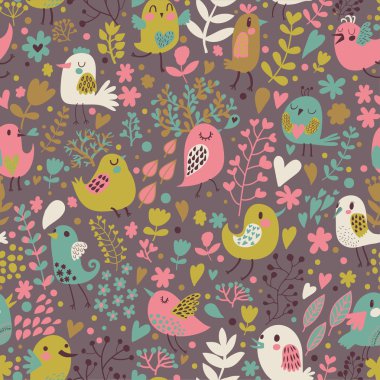 vektör parlak çocukça sorunsuz desen.