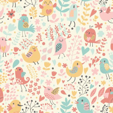 vektör parlak çocukça sorunsuz desen.