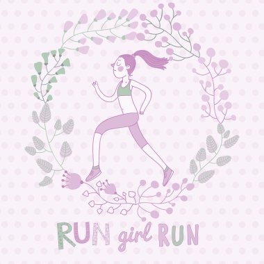 sağlıklı yaşam konsepti vektör kartı.