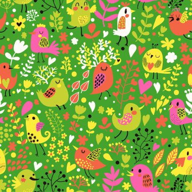 vektör parlak çocukça sorunsuz desen.