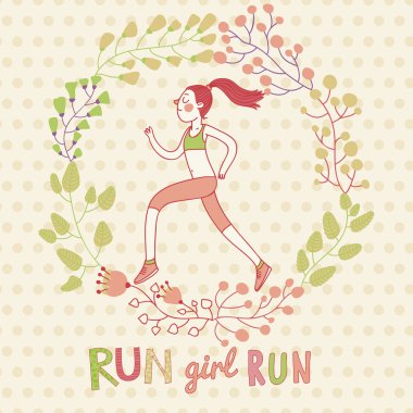 sağlıklı yaşam konsepti vektör kartı.