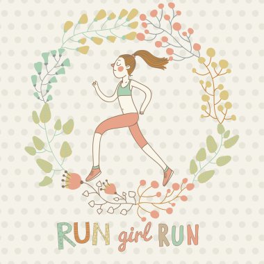 sağlıklı yaşam konsepti vektör kartı.