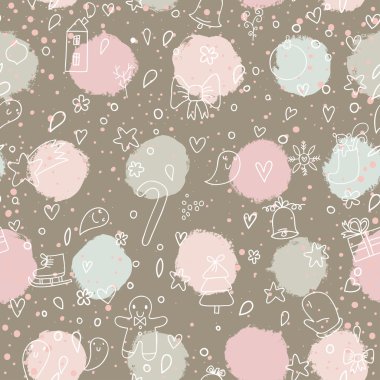 şık tatil seamless modeli