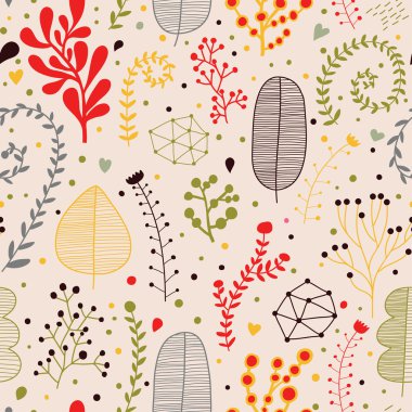 parlak pembe renklerde şık çiçekli seamless modeli.