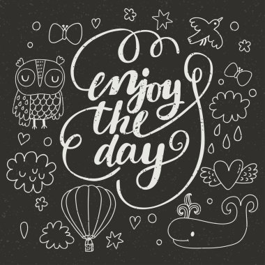 Enjoy the day clipart