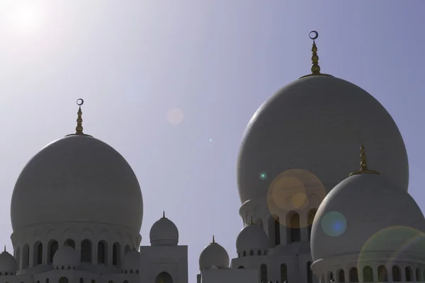 阿布扎比大清真寺 — 图库照片