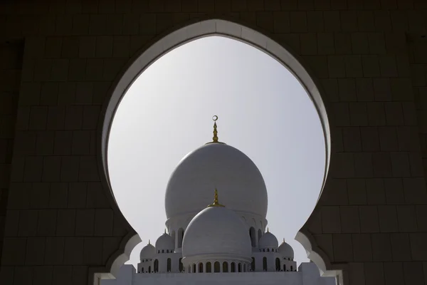 Abu Dhabi Grand Mosque — Stock Photo, Image