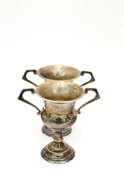 Pair of antique chalices — Stock Photo, Image