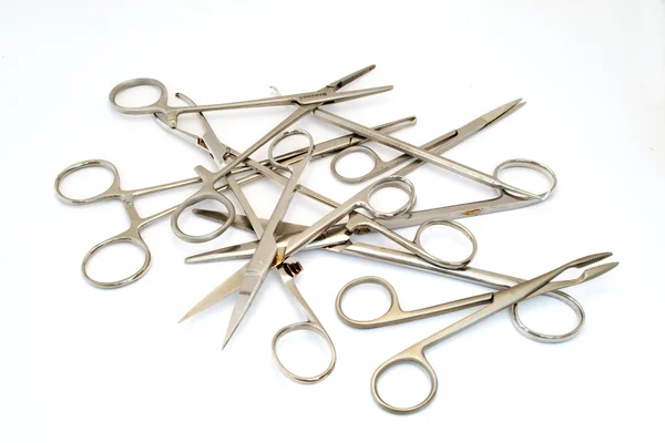 Collection of scissors — Stock Photo, Image