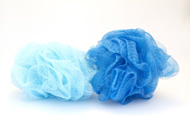 Mavi duş exfoliators