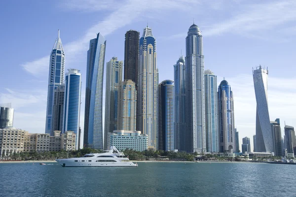 Scena Miasto Dubaj Obraz Stockowy