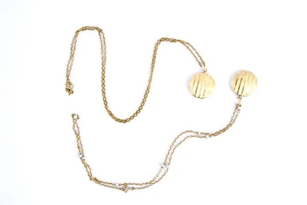 Altın lockets çifti