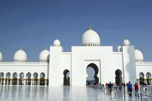 Grote moskee Abu Dhabi — Stockfoto