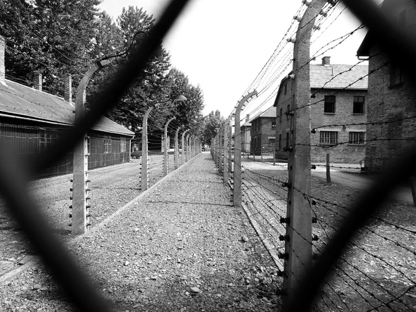 Concentratiekamp Auschwitz, Polen — Stockfoto
