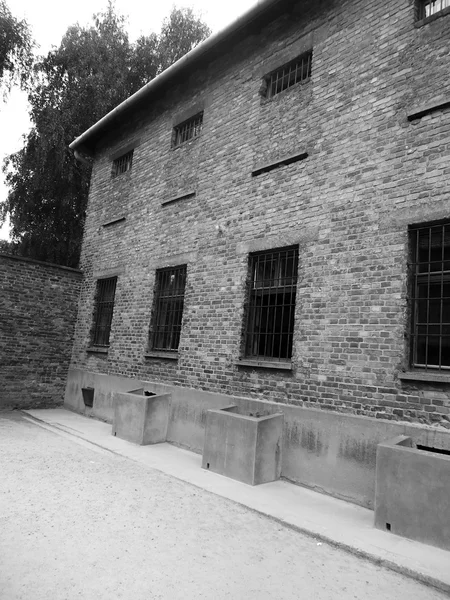 Camp de concentration d'Auschwitz, Pologne — Photo