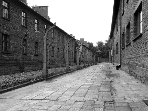 Campo de concentração de Auschwitz, Polónia — Fotografia de Stock