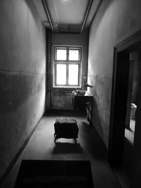 Campo de concentração de Auschwitz, Polónia — Fotografia de Stock