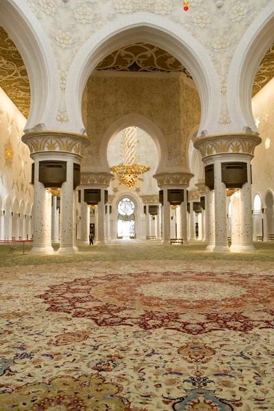 Grande Moschea di Abu Dhabi — Foto Stock